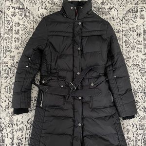 Tommy Hilfiger side channel quilted coat